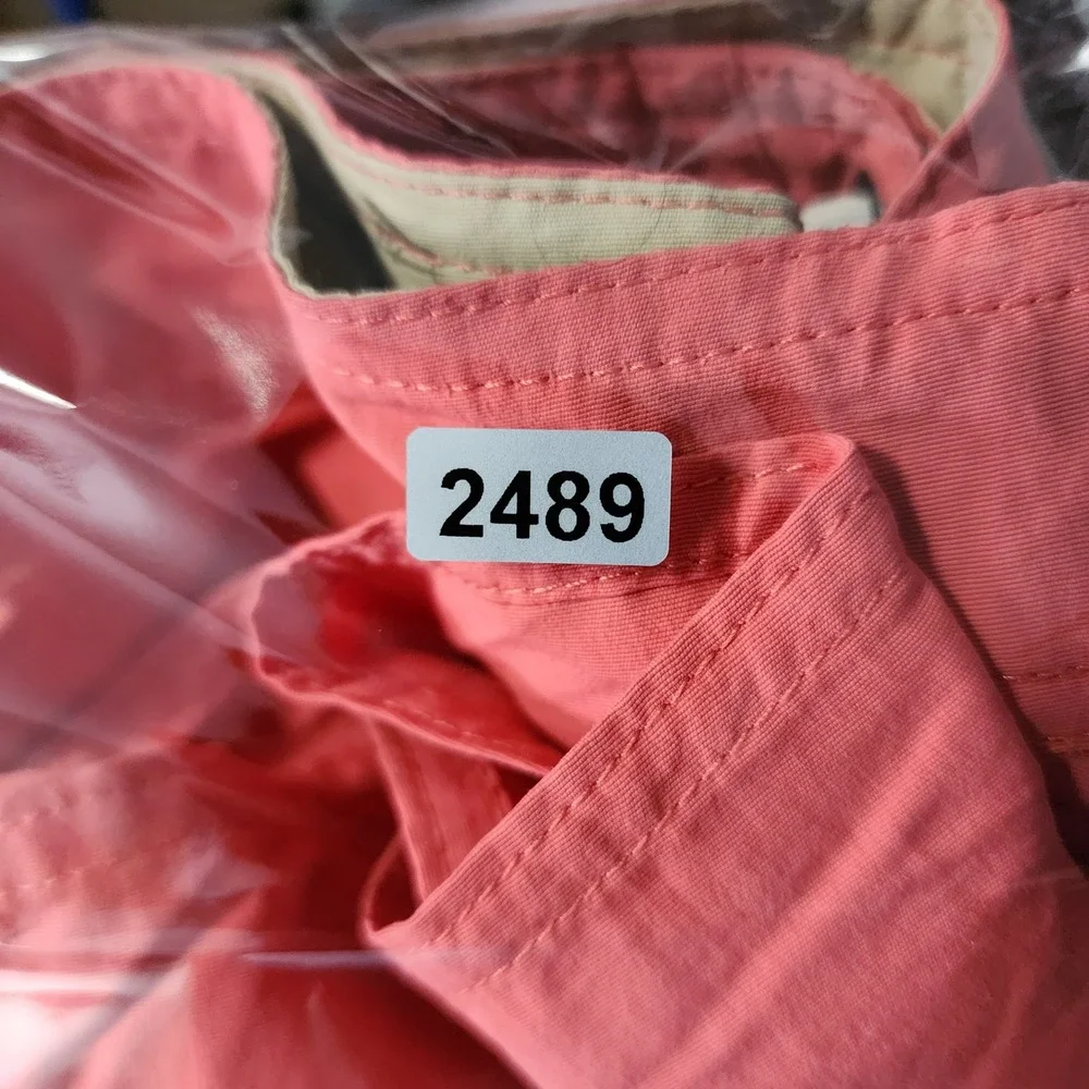 Patagonia‎ Scallop Hem Wavefarer Board Shorts Mens 29 Coral Pink Trunks 86731